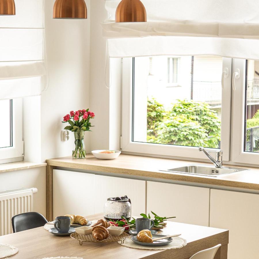Jastrzębia Góra Morze Wrzosow Luxflats 아파트 외부 사진